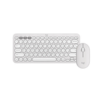 【 Logitech 羅技 】Pebble 2 Combo 珍珠白 無線 藍牙 鍵盤滑鼠組, , large