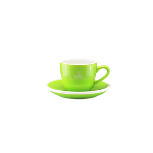 PEARL HORSE Coffee Cup & Saucer Set &ndash; JA-C100-SET-G (Green)
