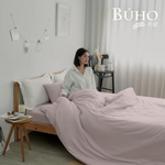 BUHO 台灣製LYOCELL萊賽爾素色7尺雙人特大床包(不含枕套被套) 多款任選, , large