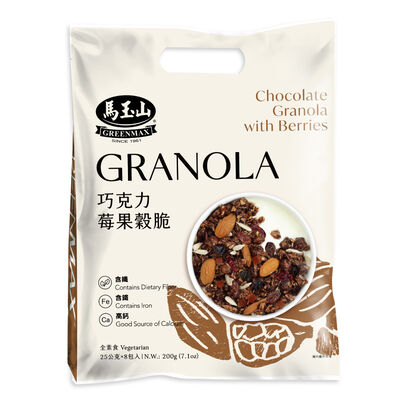 馬玉山巧克力莓果穀脆
