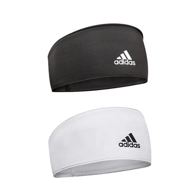 [秉宸] ADIDAS Training 雙面高彈性吸汗頭帶 雙面可戴 寬版 瑜珈 訓練 運動頭帶 經典單色 ADYG