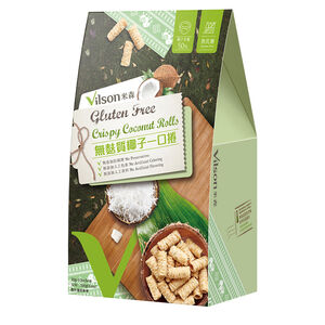 Vilson Gluten Free Crispy Coconut Rolls