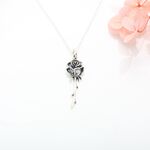 【Angel & Me】小王子 深情 玫瑰花 s925 純銀項鍊 情人節禮物, , large
