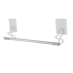 Stainless steel towel rack 45 cm, , large