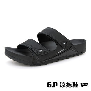 G.P機能柏肯男拖鞋-黑色40