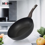 SHCJ 石墨烯岩紋不沾煎炒鍋 32cm【二款可選】IH爐鍋具 不沾鍋炒鍋 SGS檢驗合格 深炒鍋 導熱提升50%, , large