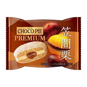 LOTTE巧克力派-笠間栗子風味 (6 顆裝)