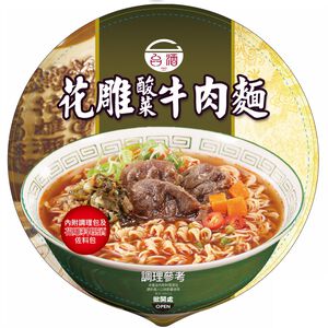台酒花雕酸菜牛肉麵(碗)200g