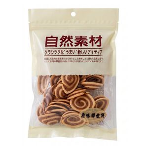 自然素材原味螺旋餅