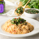 【淑女廚房】 手工九層塔醬 新鮮直送 拌飯醬 拌麵醬 烹飪醬料, , large