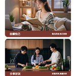 【A&R】招財轉運 天然黑曜石+海藍寶之五路財神手鍊 附精美禮盒 8MM, , large