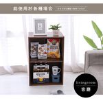 免運 澄境 二層收納書櫃二入組 矮櫃 收納櫃 置物櫃 二層櫃 二空櫃 書櫃 BO076 需同色系喔 台灣製, , large