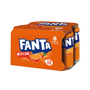 芬達橘子汽水330ml