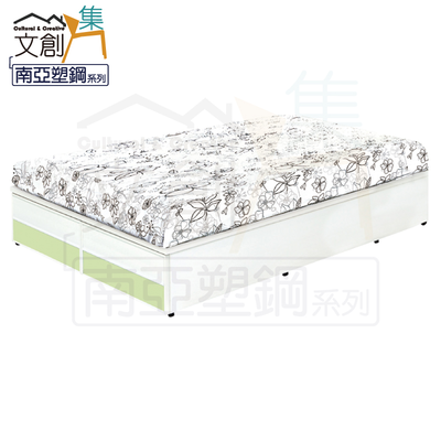【文創集】莉可 環保3.5尺單人南亞塑鋼床底(不含床墊)(客約商品)