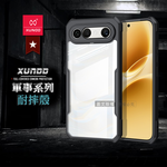 XUNDD訊迪 軍事防摔 vivo X300 FE 鏡頭全包覆 清透保護殼 手機殼(夜幕黑), , large