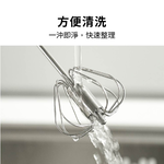 奶泡器 打蛋器 半自動打蛋器 烘焙用品【Ho覓好物】304不鏽鋼 攪拌器 打發器 攪拌棒 旋轉攪拌棒 YDX658, , large