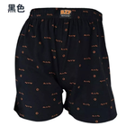 [凱美棉業] 隨機出色 精梳棉男士平口褲 四角褲 男內褲 M.L.XL.3L, , large