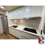 【KW廚房世界】系統廚具 廚房設計 客製化 廚櫃 流理台 工廠直營 一字型 200公分 人造石檯面 櫻花 瓦斯爐 排油煙機, , large