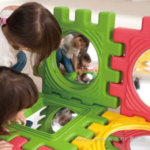 [Yong Quanxin] Weplay Body Potential Development Series [Creative Interaction] Mirror Exploration Building Blocks ATG-KT1002