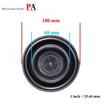 【PA LED】通用型 LED HID 大燈 防塵套 防塵蓋 防塵罩 防水蓋 防水罩 防水套 軟式橡膠 五種尺寸【平】, , large