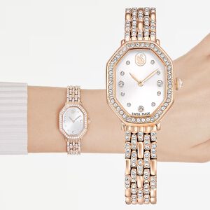 SWAROVSKI 施華洛世奇 Dextera 永恆優雅水晶八角手錶 女錶-32 x 23mm(5715517)