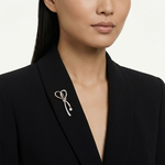 SWAROVSKI 施華洛世奇Hyperbola 蝴蝶結輕奢水晶胸針 送禮 禮物 推薦(5753328), , large