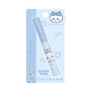 吉伊卡哇筆型隨身剪刀-藍