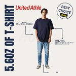 【United Athle】Japanese Premium Soft Cotton T-Shirt 5.6oz. (with pocket) (5006-01) | Howu Good Things Mall (UA Pocket Short-Sleeve T-Shirt), , large