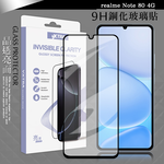 VXTRA 全膠貼合 realme Note 80 4G 滿版疏水疏油9H鋼化頂級玻璃貼 保護貼(黑), , large