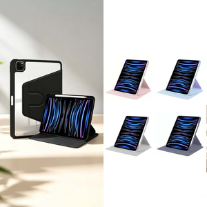 【山水之寶】OPPO Pad SE 11吋（2025版）平板套 清透款360度可旋轉內置筆槽平板保護殼