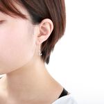 【Angel & Me】Anchor Rope s925 sterling silver earrings (changeable ear clips), , large