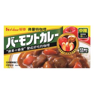 佛蒙特咖哩塊-中辣230g克 x 1Box盒