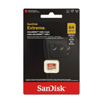 【SanDisk】 Extreme 64G A2 V30 UHS-I U3 microSDXC 記憶卡, , large