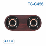 鉅玉經典｜Subwoofer wooden Bluetooth speaker TS-C456, , large