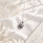 【Angel & Me】古埃及 聖甲蟲 s925純銀項鍊 甲蟲 昆蟲 生日禮物, , large
