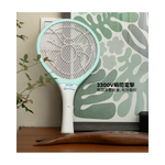 Ear-swatting mosquito A2 lightweight fine-mesh electric mosquito swatter - 3-pack | 3300V high-voltage instant strike | Three-layer protective mesh | Essential for home mosquito prevention, , large