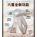 [Tectop探拓戶外]【JL3010新色】女款輕薄外套 ~ 防曬抗UV、排汗好透氣、輕鬆好收納, , large