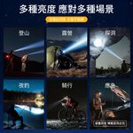 WT-185 Dongtai 65W Yellow and White Light Telescopic Focus USB Rechargeable Headlight P70 Lamp Beads, Multi-mode Lighting, with Charging Cable, , large
