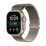 Apple Watch Ultra 4 GPS ＋ LTE 49mm 原色鈦金屬錶殼搭配原色鈦金屬米蘭式錶環 _ 台灣公司貨 ＋ 專用 (錶貼 & 錶套), , large