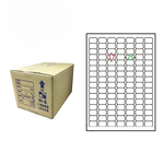 【鶴屋】A4電腦標籤 17x25mm 圓角 184格 1000張入 / 箱(L1725 LX), , large
