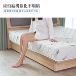 【KIKY】薄荷微涼高碳鋼彈簧床墊, , large