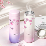 【虎米Hoomey】櫻花保溫杯 316不鏽鋼 咖啡杯 玲瓏 隨身杯 500ML(直飲口), , large
