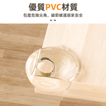 【上手家居】透明防撞角-熊熊款 4入組(防撞條/防撞墊/桌腳防撞/嬰兒防撞), , large