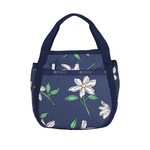 Lesportsac Small Jenni Crossbody 斜背手提水桶包 兩用包 側背包 送禮 禮物 女包(海軍藍花卉黑), , large