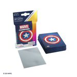 【Asmodee】漫威牌套: 美國隊長(50+1張) MARVEL ART SLEEVES C-AMERICA, , large
