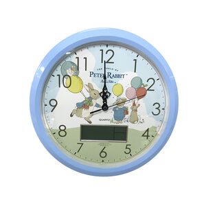 【世豐】PETER RABBIT 比得兔電子雙顯鐘 - 比得兔歡樂時光 ( 正版授權 )