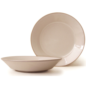 [豐名日本餐具] 8.0"湯盤 焦糖雲朵 / C08PL0-643-5