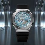 CASIO 卡西歐 G-SHOCK 八角太陽能藍芽手錶 GBM-2100A-1A2, , large