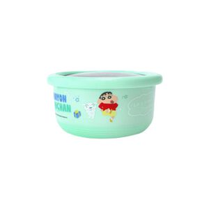 HOUSUXI不鏽鋼雙層隔熱碗730ml-蠟筆小新