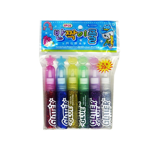 【巨倫】閃亮 金蔥 膠水筆 6色入 /包(A-1310)